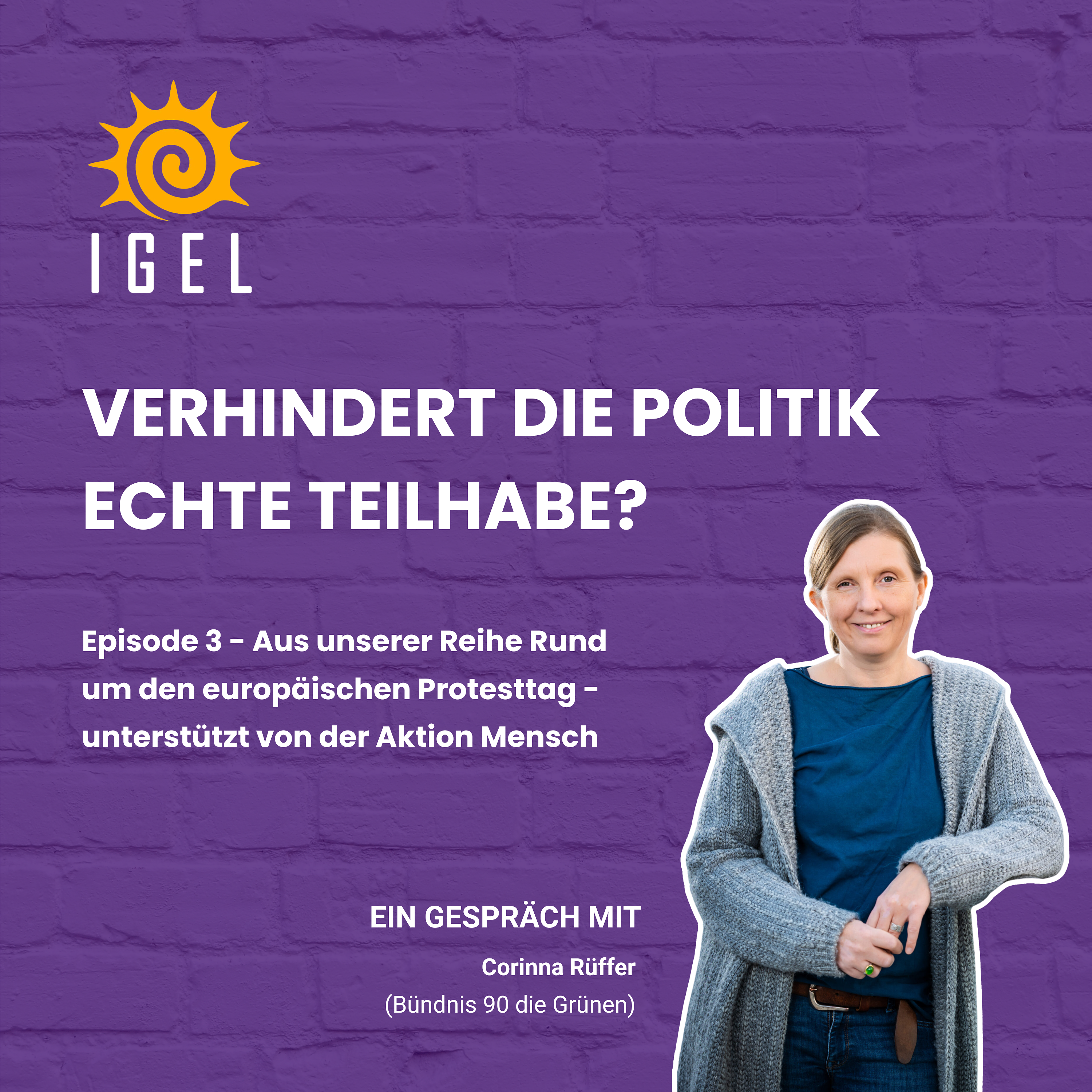 Verhindert die Politik echte Teilhabe? – Corinna Rüffer (Bündnis 90 die ...