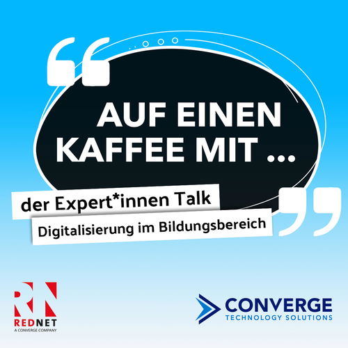 Auf einen Kaffee mit... - der Expert*innen Talk für Digitalisierung im Bildungsbereich Cover