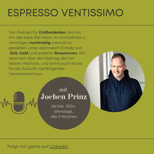 ESPRESSO VENTISSIMO - Der Podcast für Größerdenker mit Jochen Prinz Cover